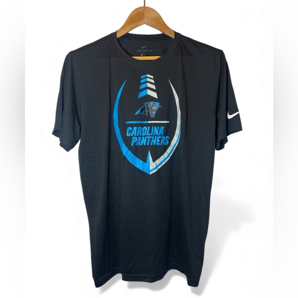 The Nike Tee Carolina‎ Panthers S Dri-Fit Officially LIcensed Football Blokecore